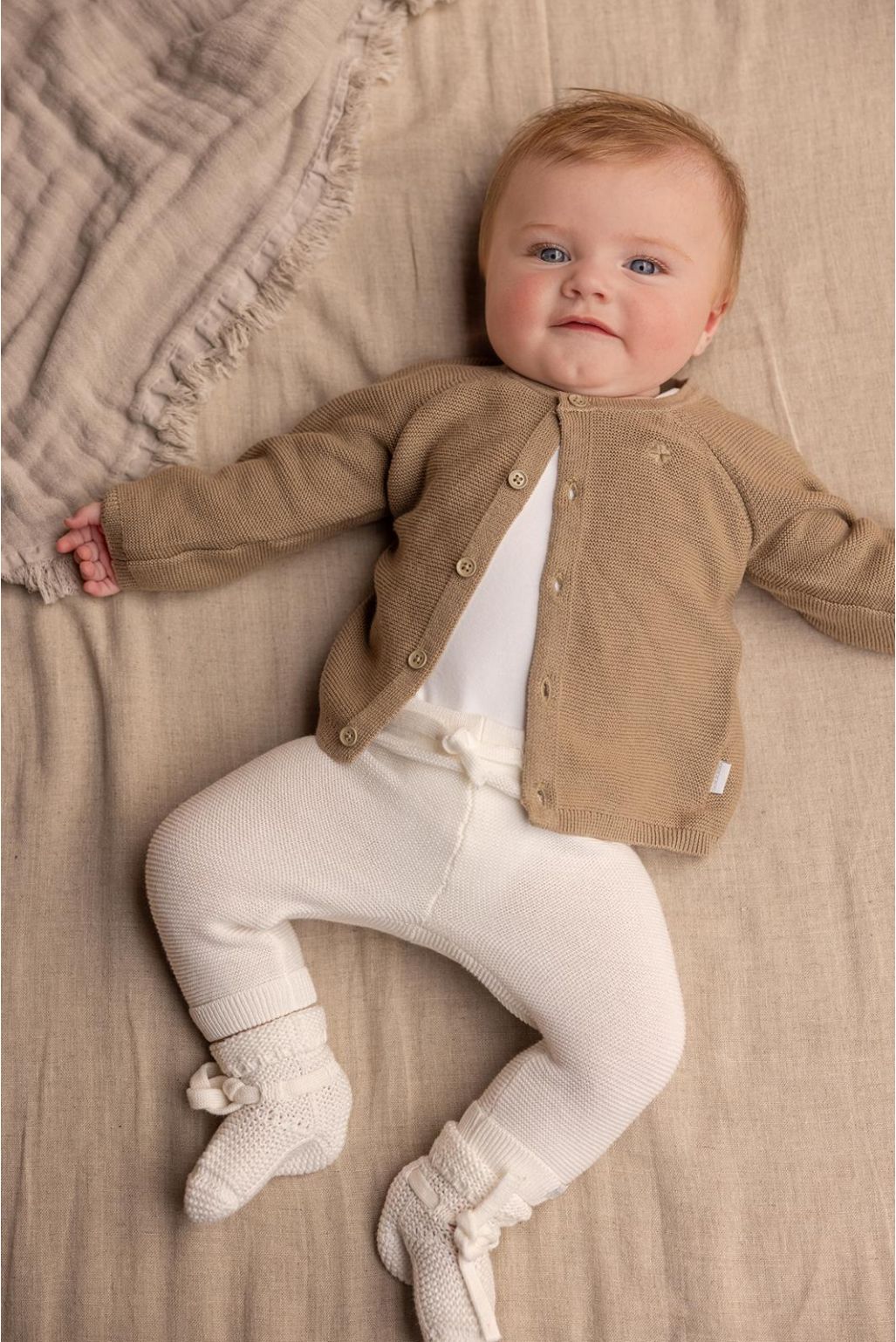 Noppies Baby Pantalon Grover - White