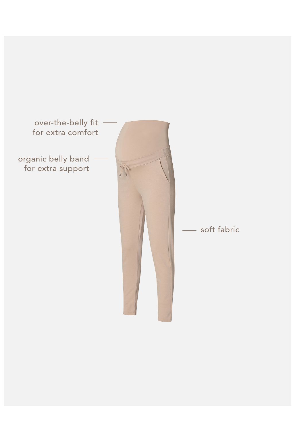 Noppies Pantalon casual Renee - White Pepper