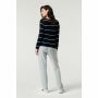 Noppies Lounge longsleeve met voedingsfunctie Hela - Night Sky