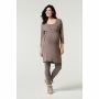 Noppies Lounge dress Hays - Taupe Melange