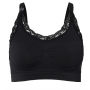 Noppies Nursing bra seamless Seamless nursing bra lace - Black
