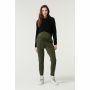 Supermom Pull Crop - Black