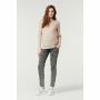 Supermom T-shirt manches longues Brushed Col - Whisper White Melange