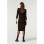 Supermom Dress AOP new Stripe - Black