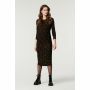 Supermom Dress AOP new Stripe - Black