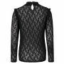 Supermom Blouse Lace - Black