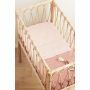 Noppies Wieg laken Tiny Dot 80x100 cm - Misty Rose