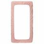 Noppies Wieg hoeslaken Tiny Dot - Misty Rose