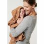 Noppies Badecape Wearable Clover Terry 110x105 - Indian Tan