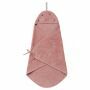 Noppies Newborn wrap towel Clover 72x92 cm - Misty Rose
