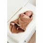 Noppies Newborn wrap towel Clover 72x92 cm - Indian Tan