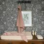 Noppies Multi-pack Muslin Cloth Mixed 2-pack 70x70 cm - Misty Rose