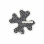 Noppies Speendoekje Fancy Dot Clover Ø27 cm - Forged Iron