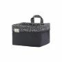 Noppies Panier de commode Fancy Dot Size M - Forged Iron