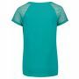 Queen Mum Voedings t-shirt Barcelona - Teal Blue
