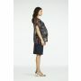 Queen Mum Blouse Dublin - Black Iris