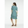 Queen Mum Dress Marseille - Teal Blue