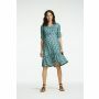 Queen Mum Dress Marseille - Teal Blue