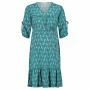 Queen Mum Dress Marseille - Teal Blue
