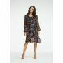 Queen Mum Jurk met voedingsfunctie Milan - Black Iris