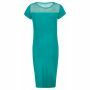 Queen Mum Jurk met voedingsfunctie Oslo - Teal Blue