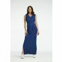 Queen Mum Maxi-jurk met voedingsfunctie Jakarta - Sodalite Blue
