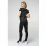 Supermom T-shirt Lines Black - Black