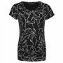 Supermom T-shirt Lines Black - Black