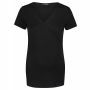 Supermom Nursing t-shirt Crossed Rib - Black