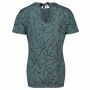 Supermom T-shirt Lines Green - Balsam Green