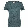 Supermom T-shirt Lines Green - Balsam Green