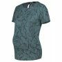 Supermom T-shirt Lines Green - Balsam Green