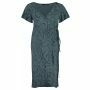 Supermom Jurk met voedingsfunctie Lines Green - Balsam Green