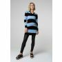 Supermom Jurk Blue Stripe - Placid Blue