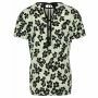 Supermom T-shirt Green Flower - Smoke Green