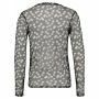 Supermom Longsleeve Black Flower - Black