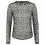 Supermom Longsleeve Black Flower - Black