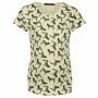 Supermom T-shirt Zebra - Pastel Yellow