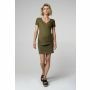 Supermom Voedings t-shirt Crossed Rib - Burnt Olive