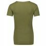 Supermom Voedings t-shirt Crossed Rib - Burnt Olive