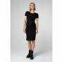 Supermom Dress Rib - Black