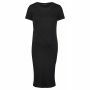 Supermom Dress Rib - Black