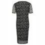 Supermom Dress Black Flower - Black