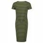 Supermom Jurk Striped - Burnt Olive