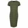 Supermom Jurk Striped - Burnt Olive