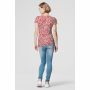 Supermom T-shirt Leopard - Chinese Red