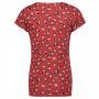 Supermom T-shirt Flower - Chinese Red