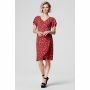 Supermom Jurk Flower - Chinese Red