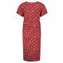 Supermom Jurk Flower - Chinese Red