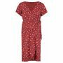 Supermom Jurk Flower - Chinese Red